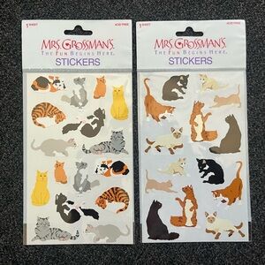 •Cats & Cats Meow Stickers NWT•